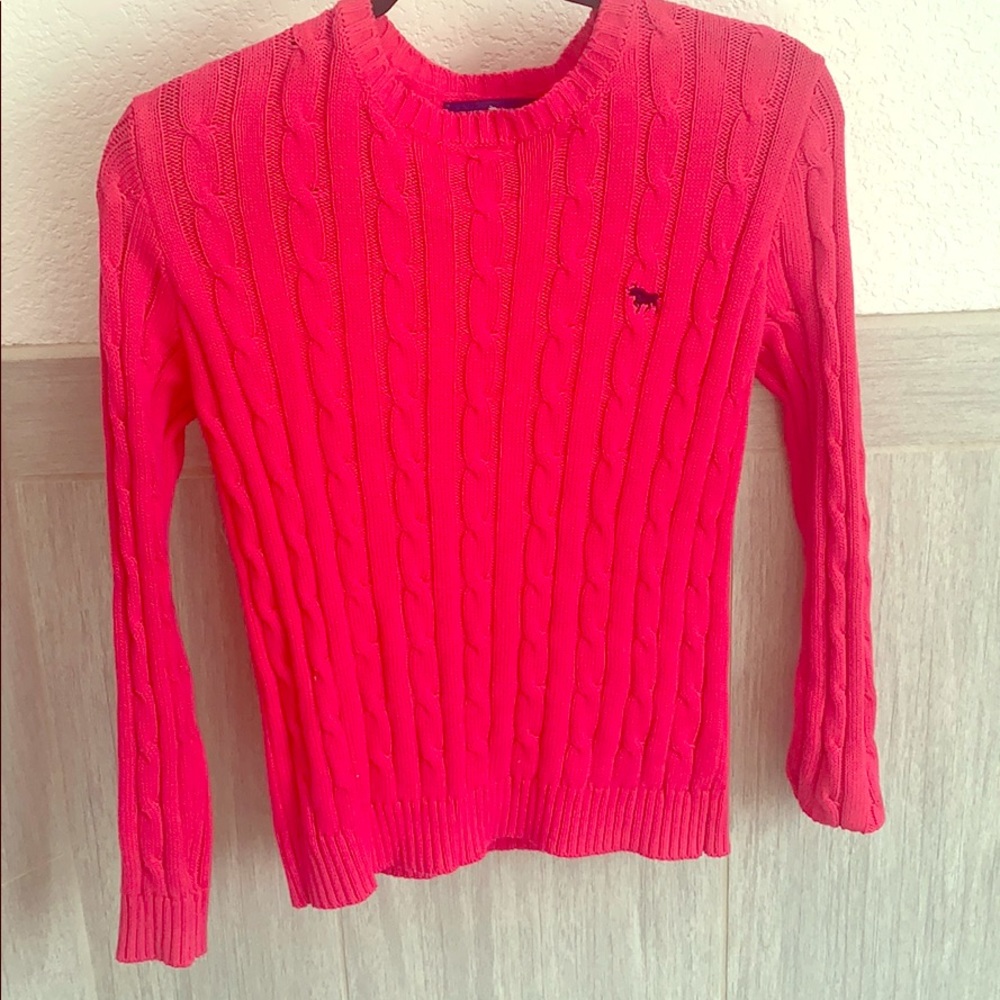 Pink sweater